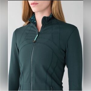 Lululemon Define Jacket Fuel Green Womens Size 8